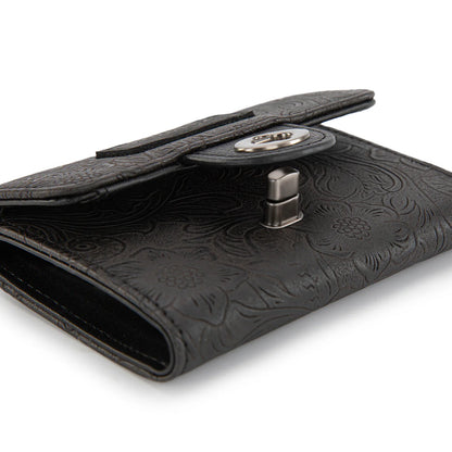 Wrangler Floral Mini Wallet | Black