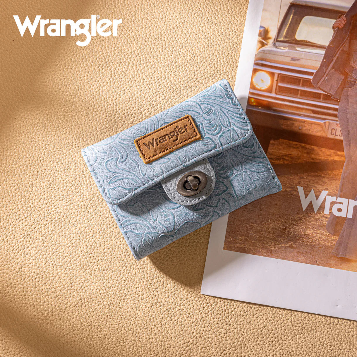 Wrangler Floral Mini Wallet | Jean