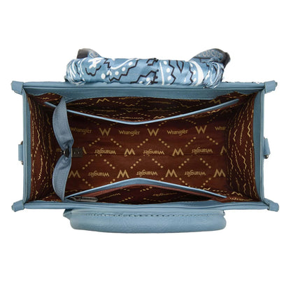 Wrangler Braided Paisley Bandana Tote Bag | Jean