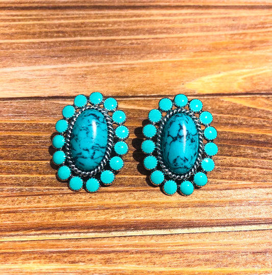 Concho Studs (Turquoise)