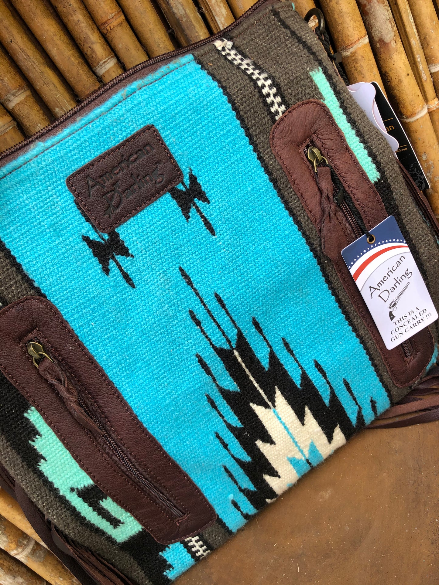 "Blue" Crossbody