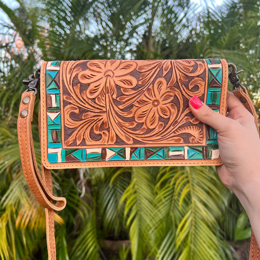 "Carolyn" Crossbody/ Wallet